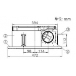 KDK 40BLAH 天花式浴室寶 2100W 暖風乾衣照明